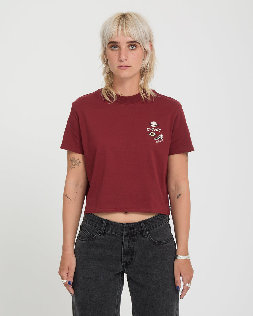 Volcom - Ozzy 2 Womens T-Shirt | Brick