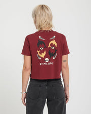 Volcom - Ozzy 2 Womens T-Shirt | Brick