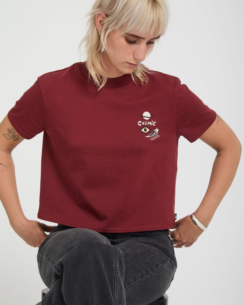 Volcom - Ozzy 2 Womens T-Shirt | Brick