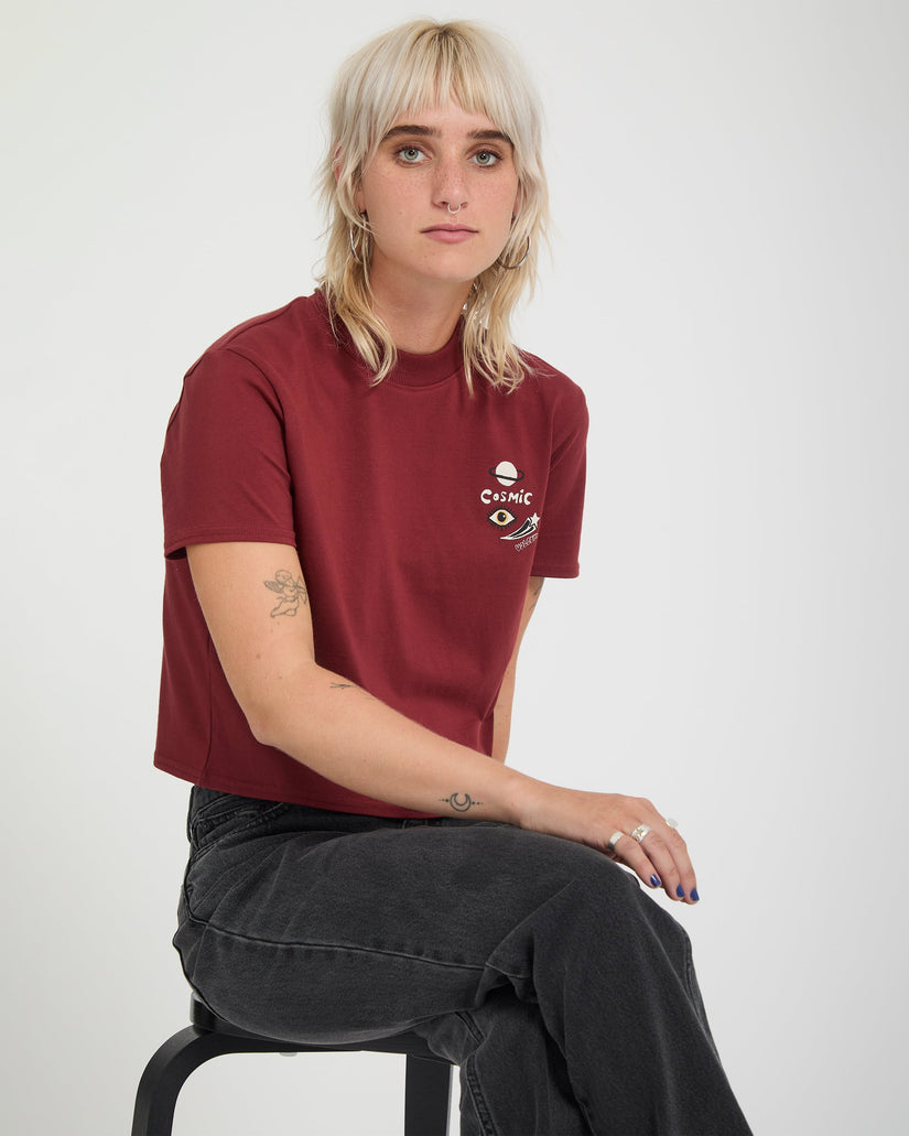 Volcom - Ozzy 2 Womens T-Shirt | Brick