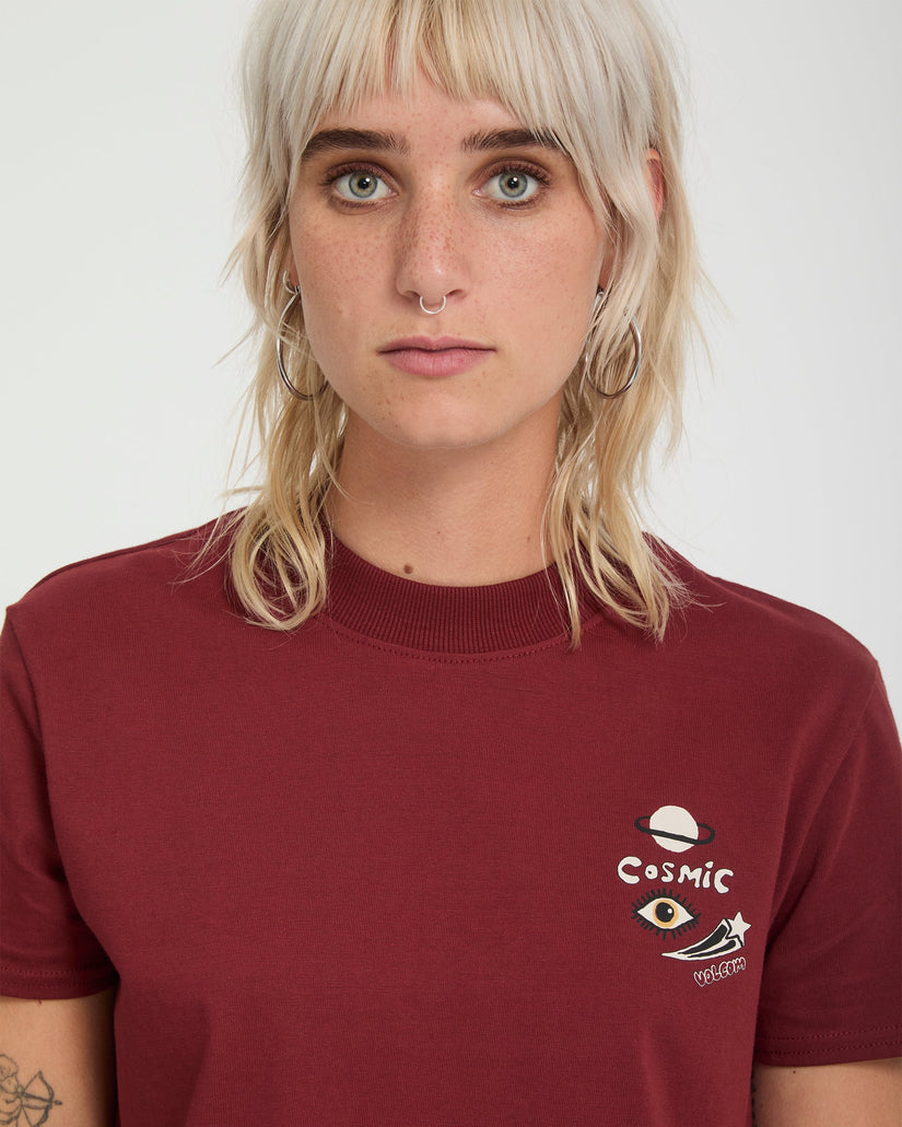 Volcom - Ozzy 2 Womens T-Shirt | Brick