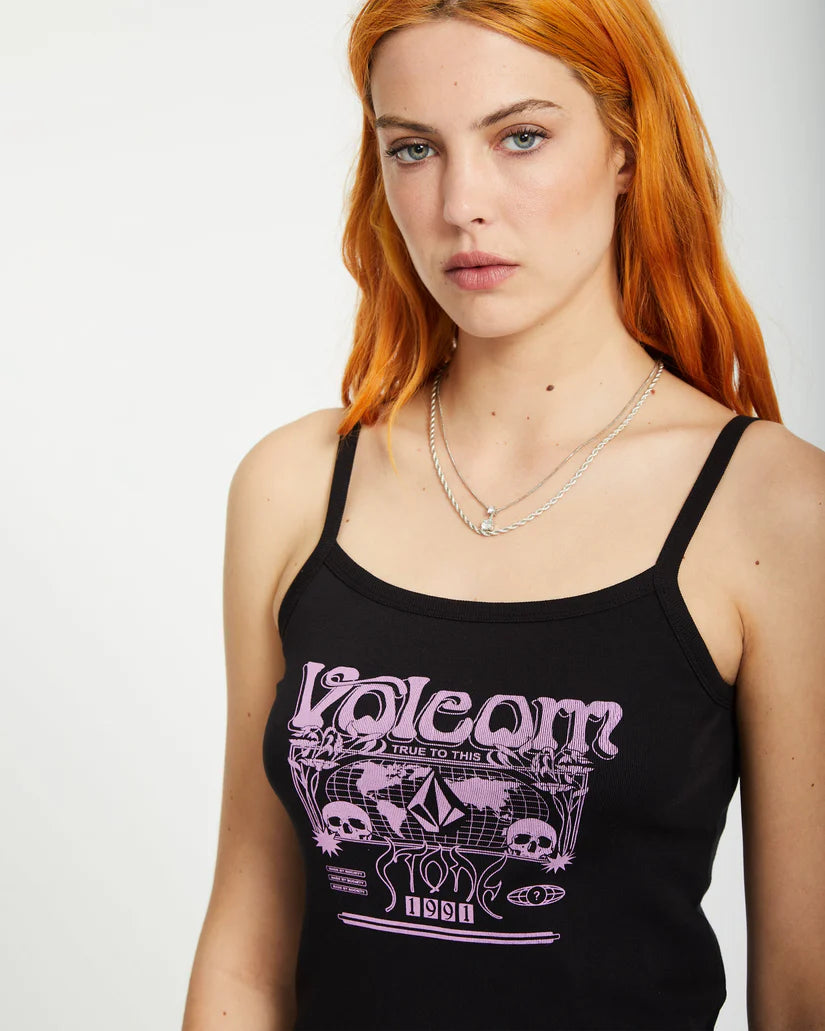 Volcom | 1991 Strappy Tank | Black