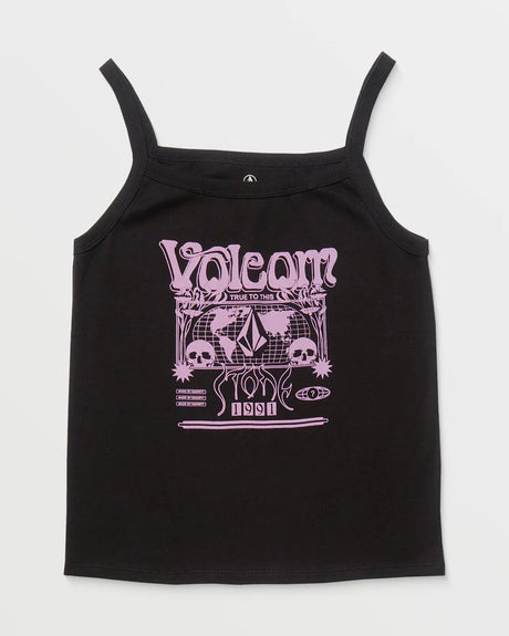 Volcom | 1991 Strappy Tank | Black
