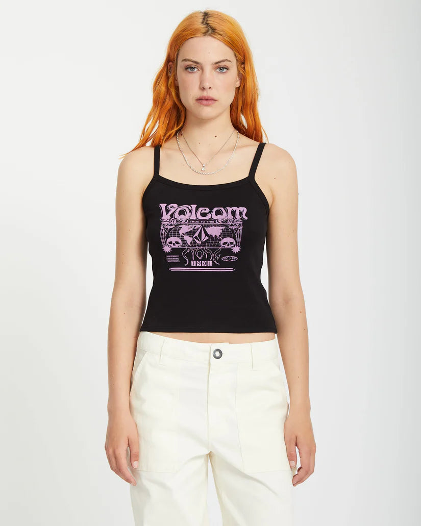 Volcom | 1991 Strappy Tank | Black