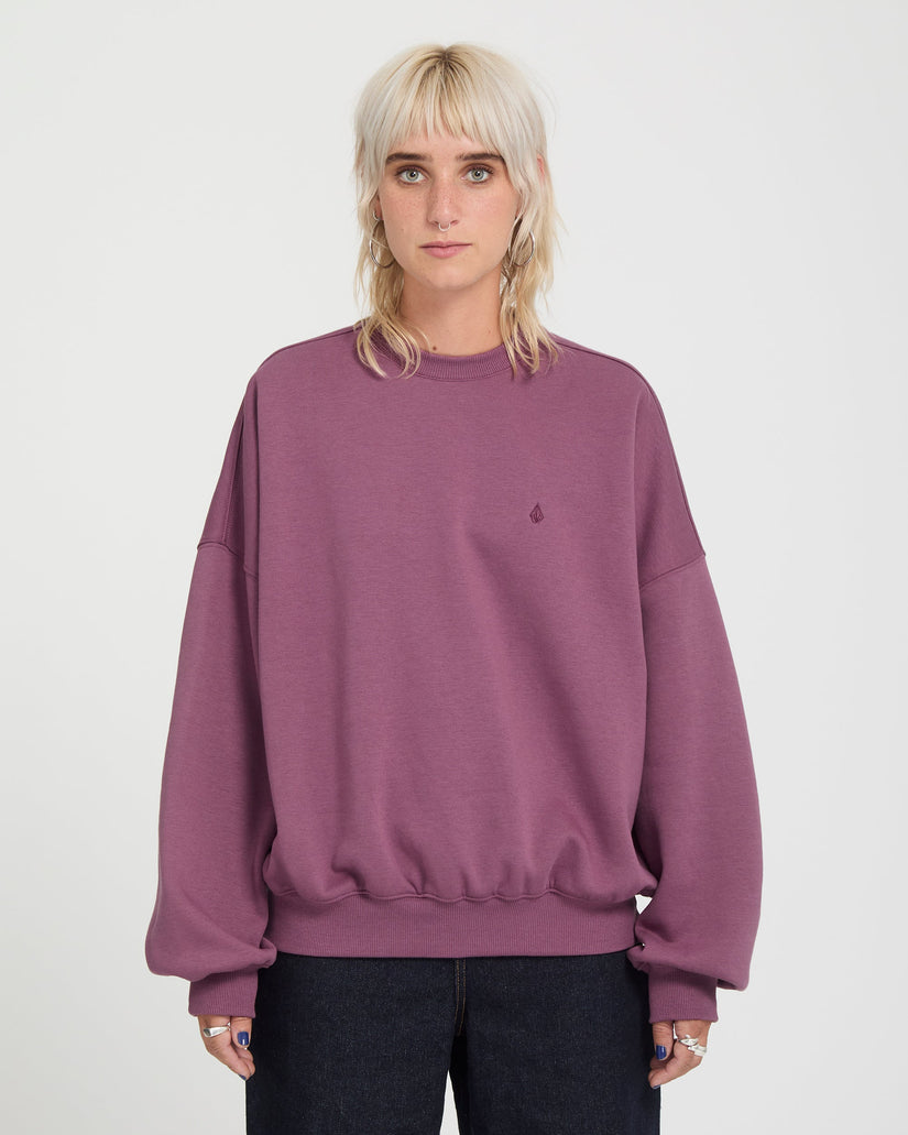 Volcom - Women's Sto'n Crew | Orchid