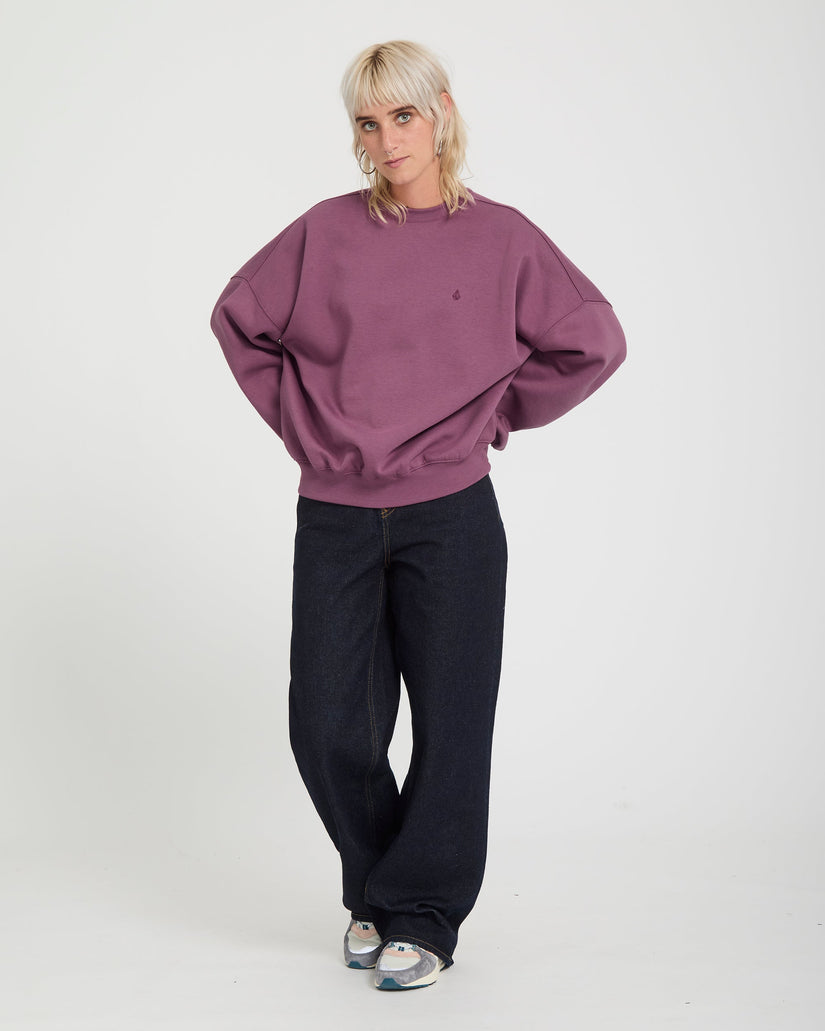 Volcom - Women's Sto'n Crew | Orchid