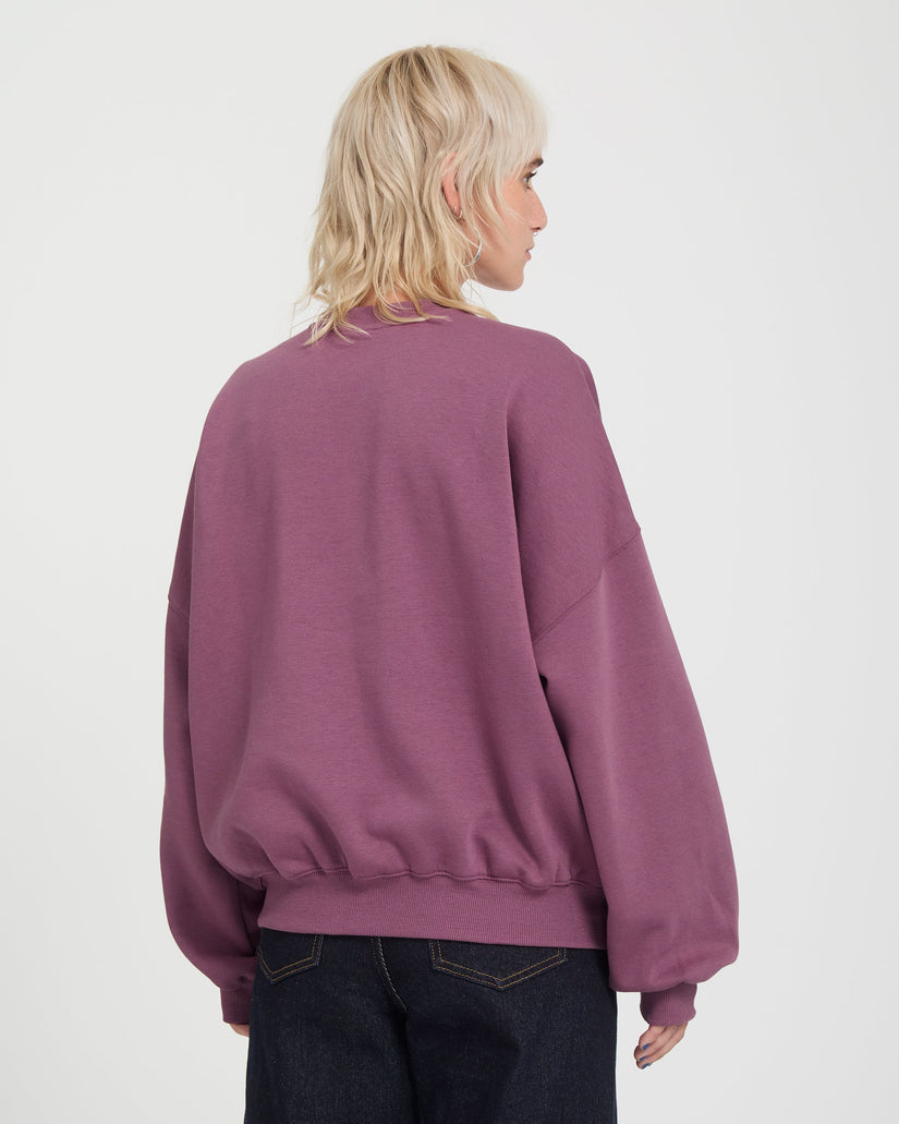 Volcom - Women's Sto'n Crew | Orchid