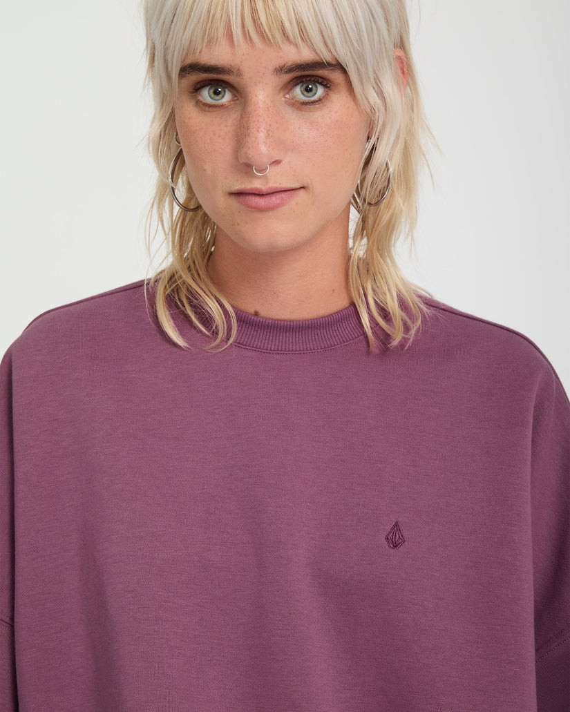 Volcom - Women's Sto'n Crew | Orchid