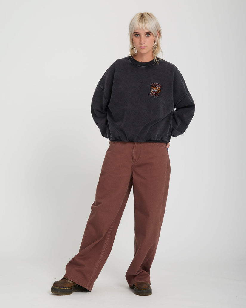 Volcom - Women's Ozzy Sweatshirt | Vintage Black