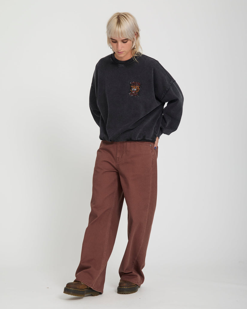 Volcom - Women's Ozzy Sweatshirt | Vintage Black
