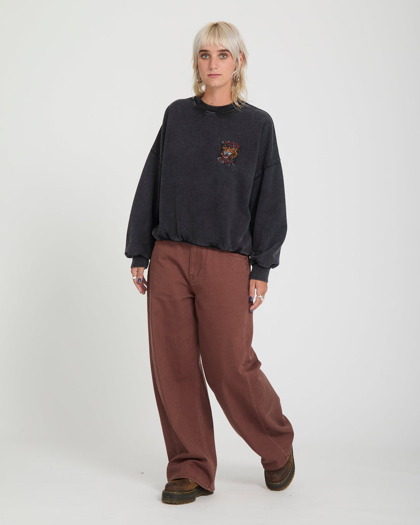 Volcom - Women's Ozzy Sweatshirt | Vintage Black