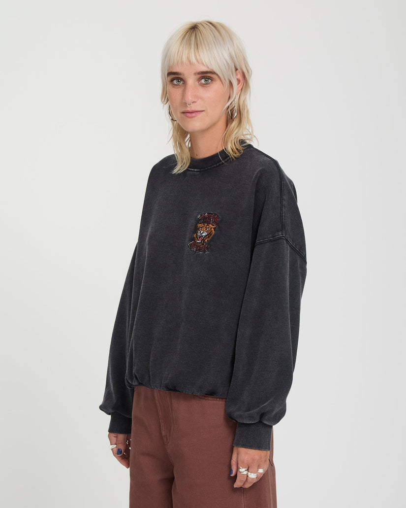 Volcom - Women's Ozzy Sweatshirt | Vintage Black