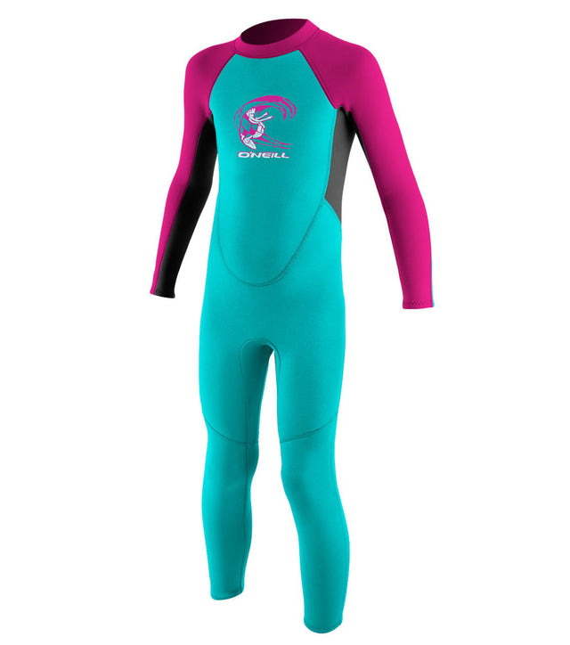 O'Neill - Toddler Reactor-2 2mm Full Suit | Aqua/Berry -  - Married to the Sea Surf Shop - 