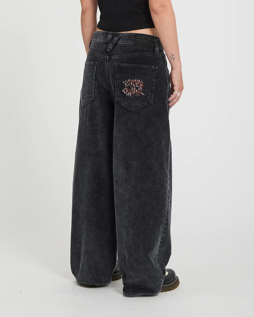 Volcom - FA Ozzy Corduroy Pant | Light Acid Black