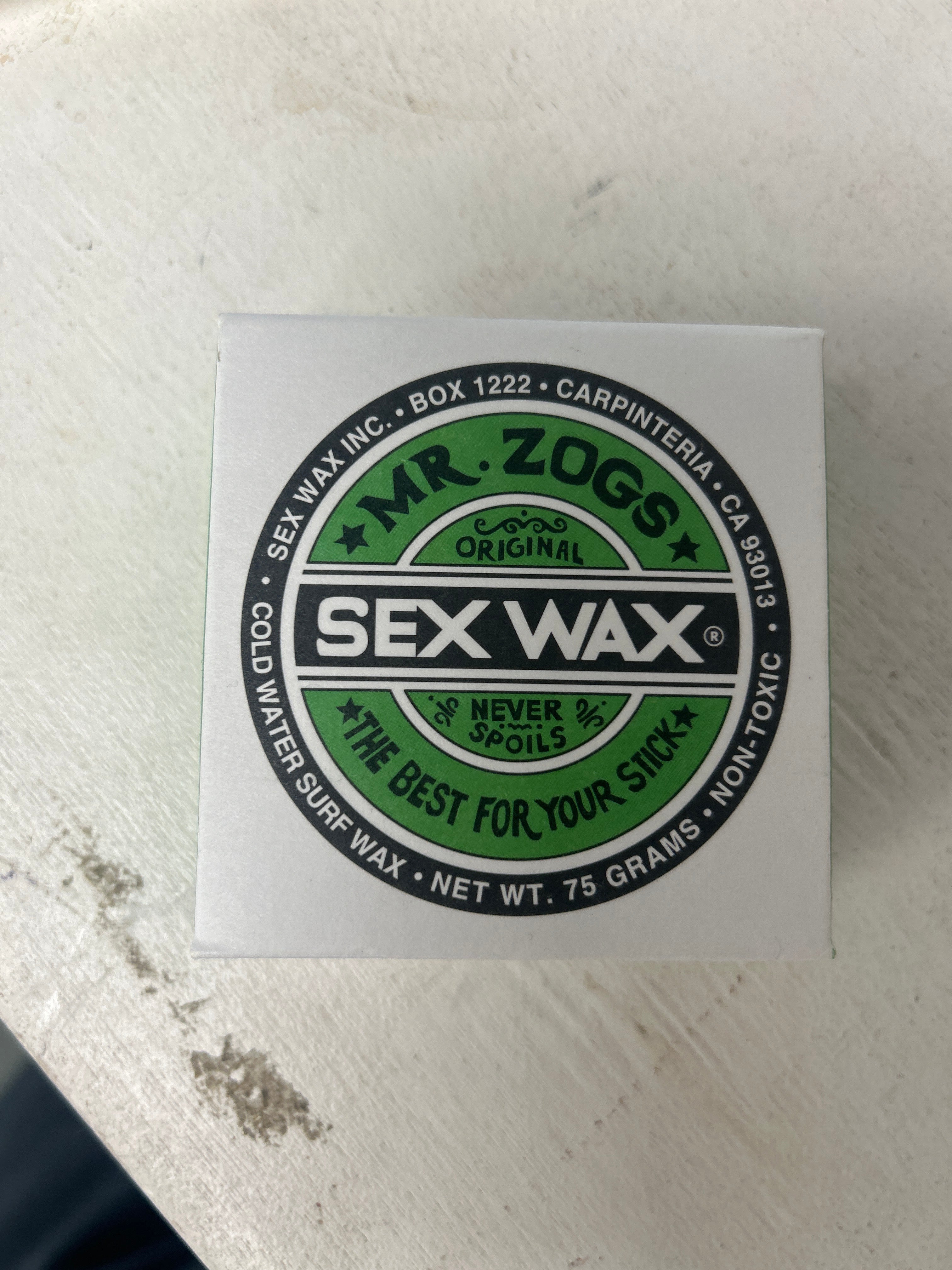 Sex Wax - Original Coconut Green Wax | Cold