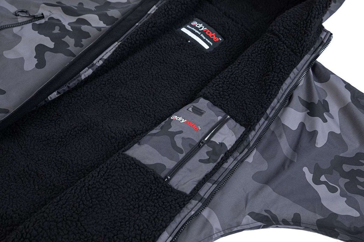 Dryrobe Advance - Black/Camo | Long Sleeve -  - Married to the Sea Surf Shop - 