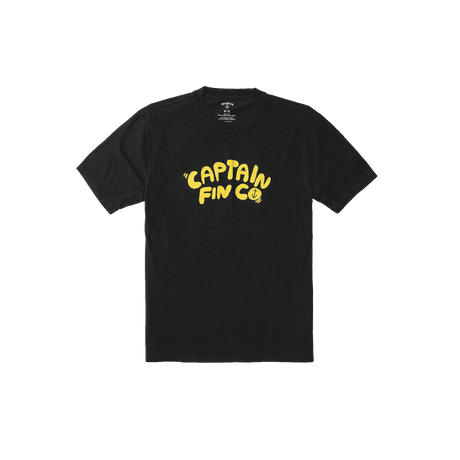 Captain Fin - Ballast Tee Short Sleeve | Black -  - Married to the Sea Surf Shop - 