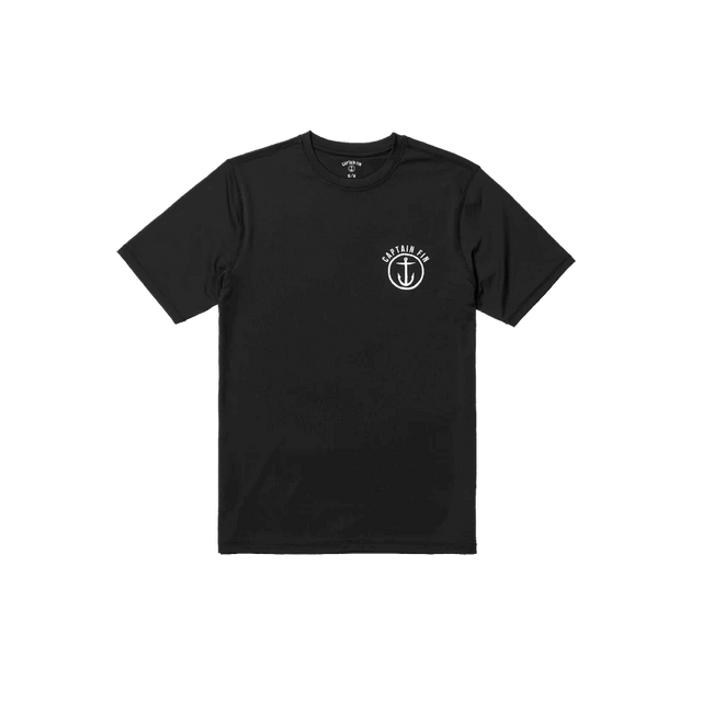 Captain Fin - Son Brilla Rash Vest Short Sleeve | Black -  - Married to the Sea Surf Shop - 