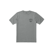 Captain Fin - Son Brilla Rash Vest Short Sleeve | Heather Grey -  - Married to the Sea Surf Shop - 
