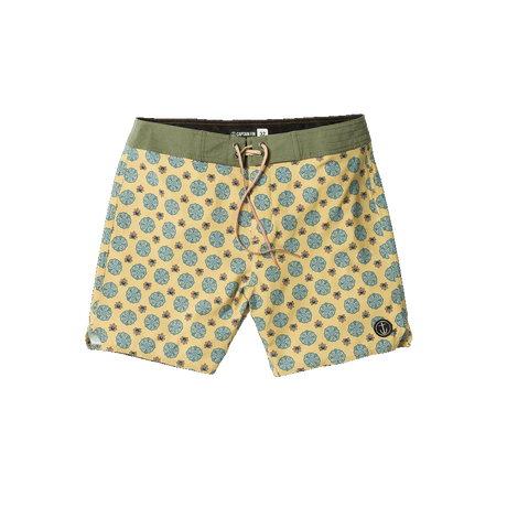Captain Fin - Voyager Paisley Shorts | Mineral Yellow -  - Married to the Sea Surf Shop - 
