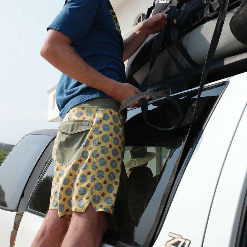 Captain Fin - Voyager Paisley Shorts | Mineral Yellow -  - Married to the Sea Surf Shop - 