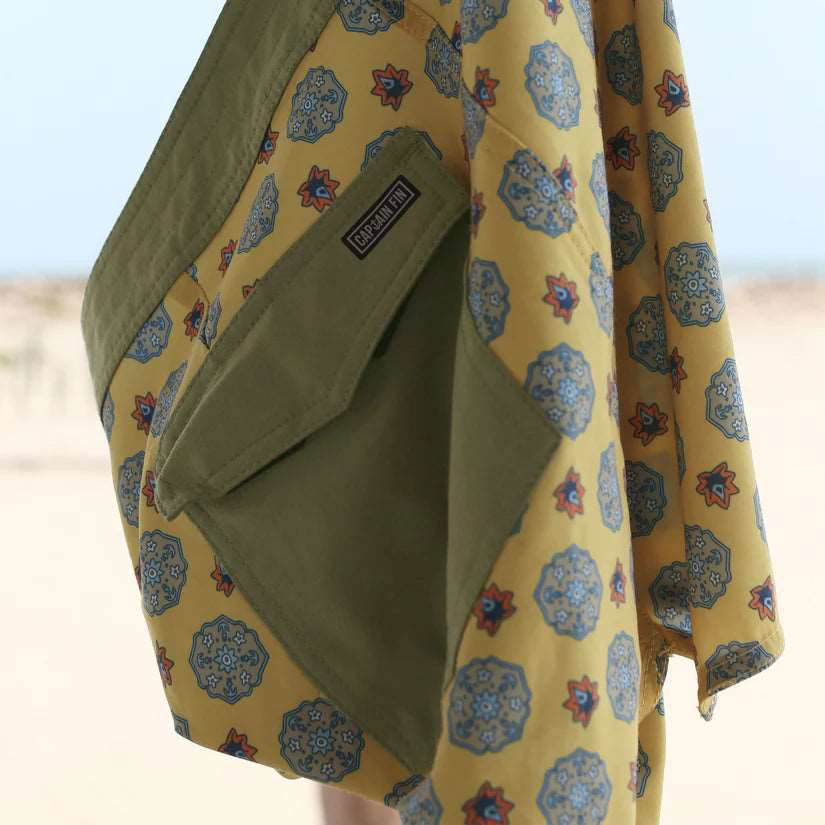 Captain Fin - Voyager Paisley Shorts | Mineral Yellow -  - Married to the Sea Surf Shop - 