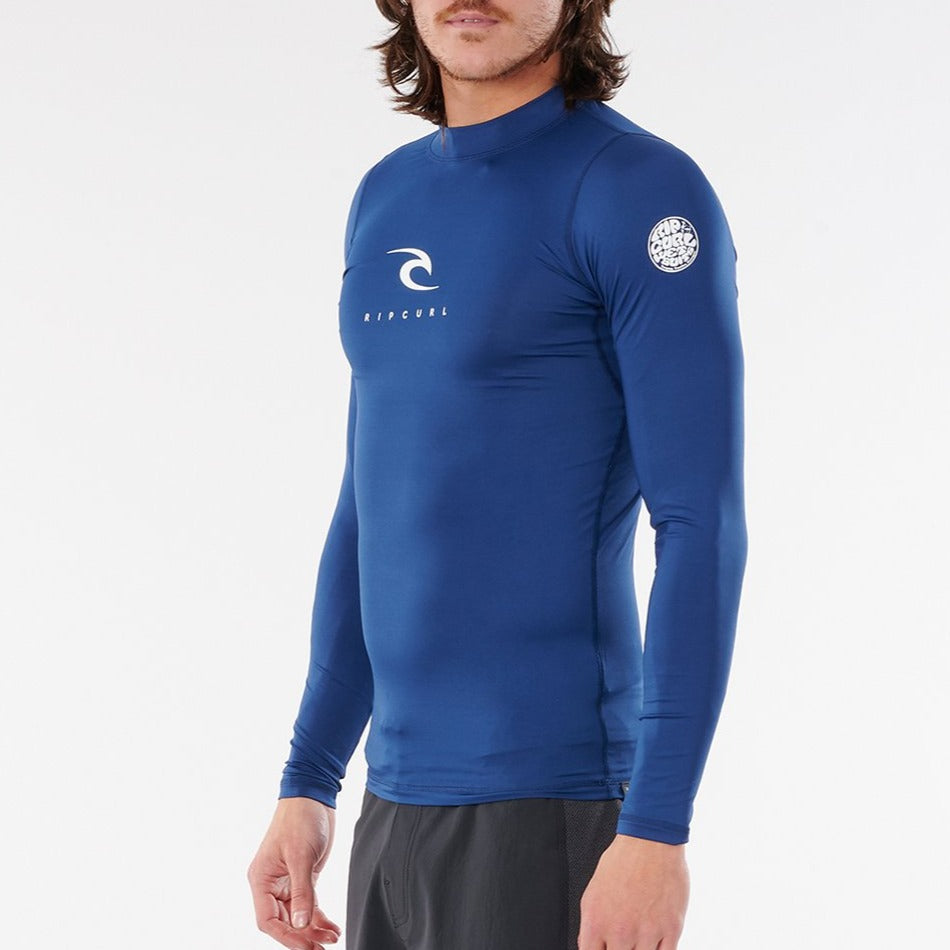 Corps Long Sleeve Rash Vest Navy Married to the Sea Surf Shop Rip Curl