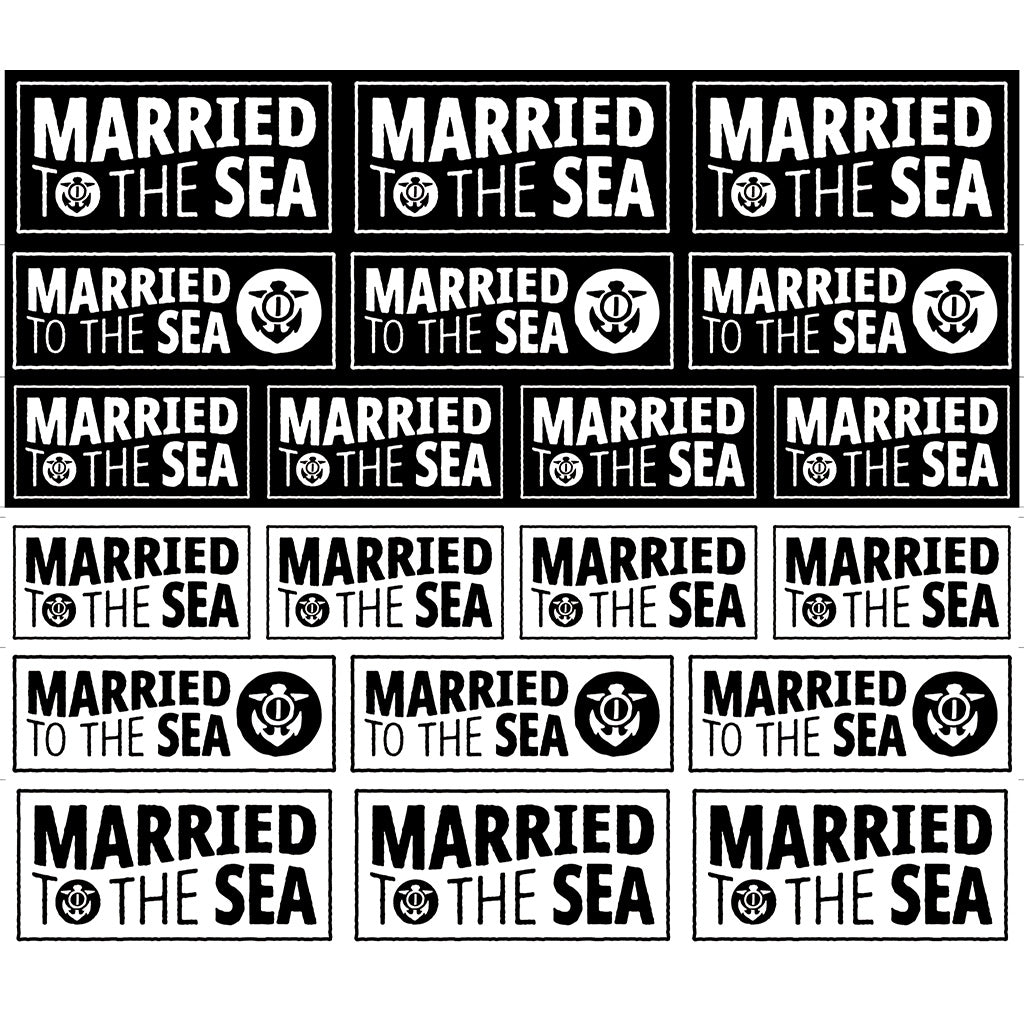 Married to the Sea Sticker
