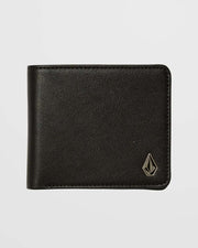 Volcom | Slim Stone PU Wallet | Black