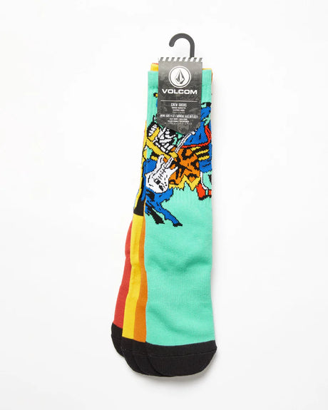 Volcom | FA Bob Mollema Socks | Mint 4pk