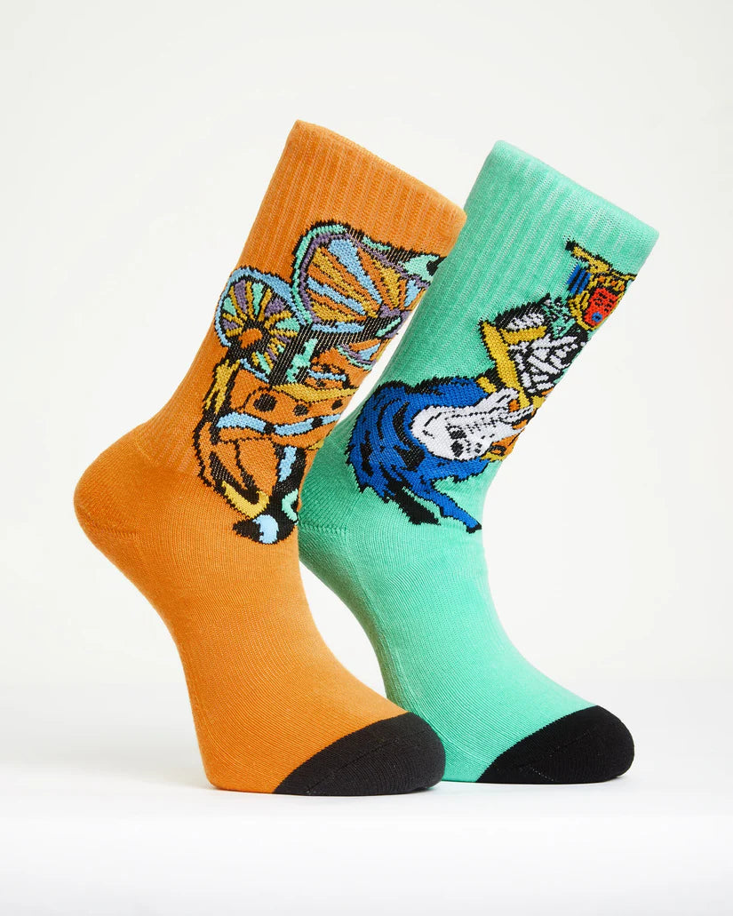 Volcom | FA Bob Mollema Socks | Mint 4pk