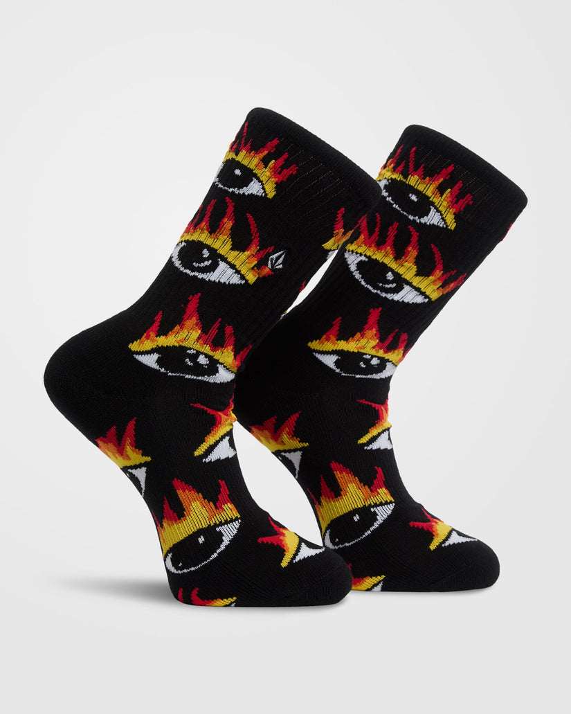 Volcom - Ozzy 2 Crew Sock | Black