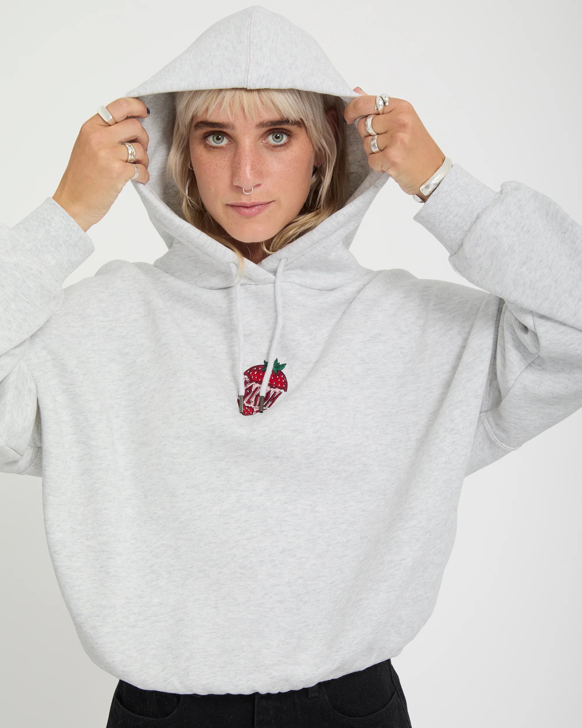 Volcom | Eyeson Hoodie | Bone Heather