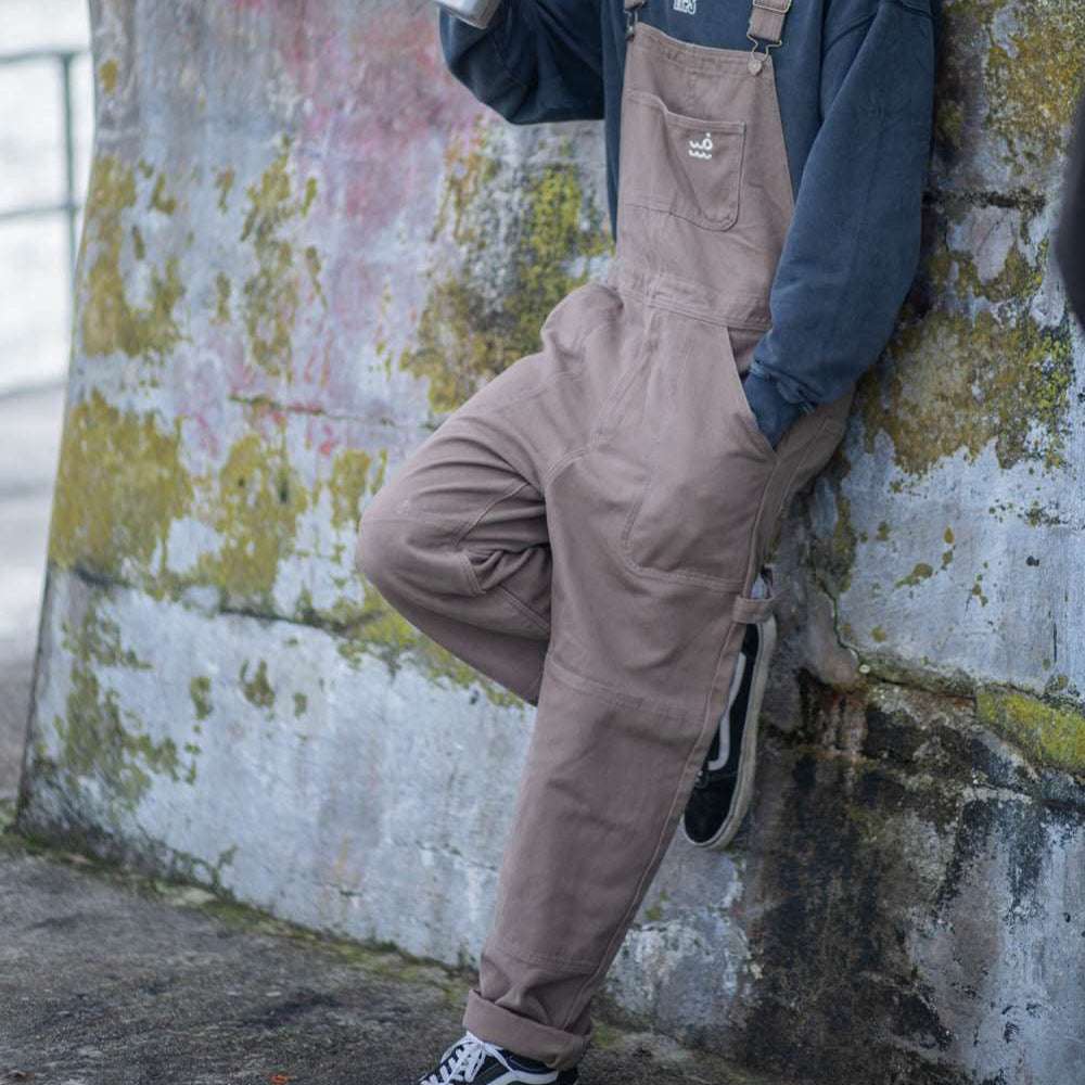 Setty - Duck Canvas Dungaree  - Walnut