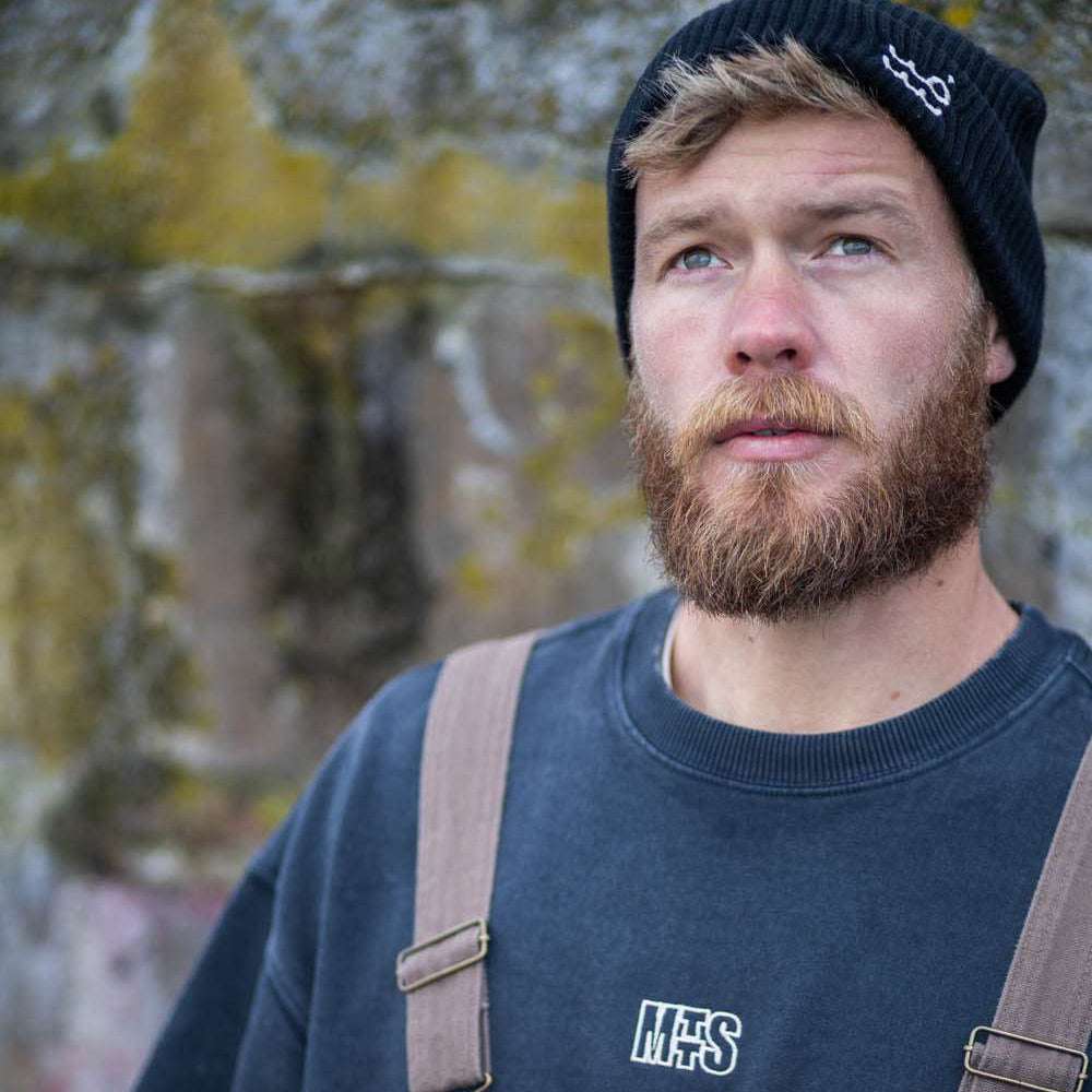 Setty Fisherman Beanie - Black