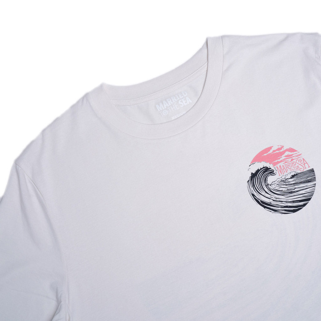 Wavery Tee - Vintage White | Married to the Sea