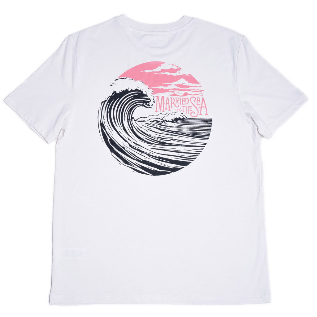 Wavery Tee - Vintage White | Married to the Sea