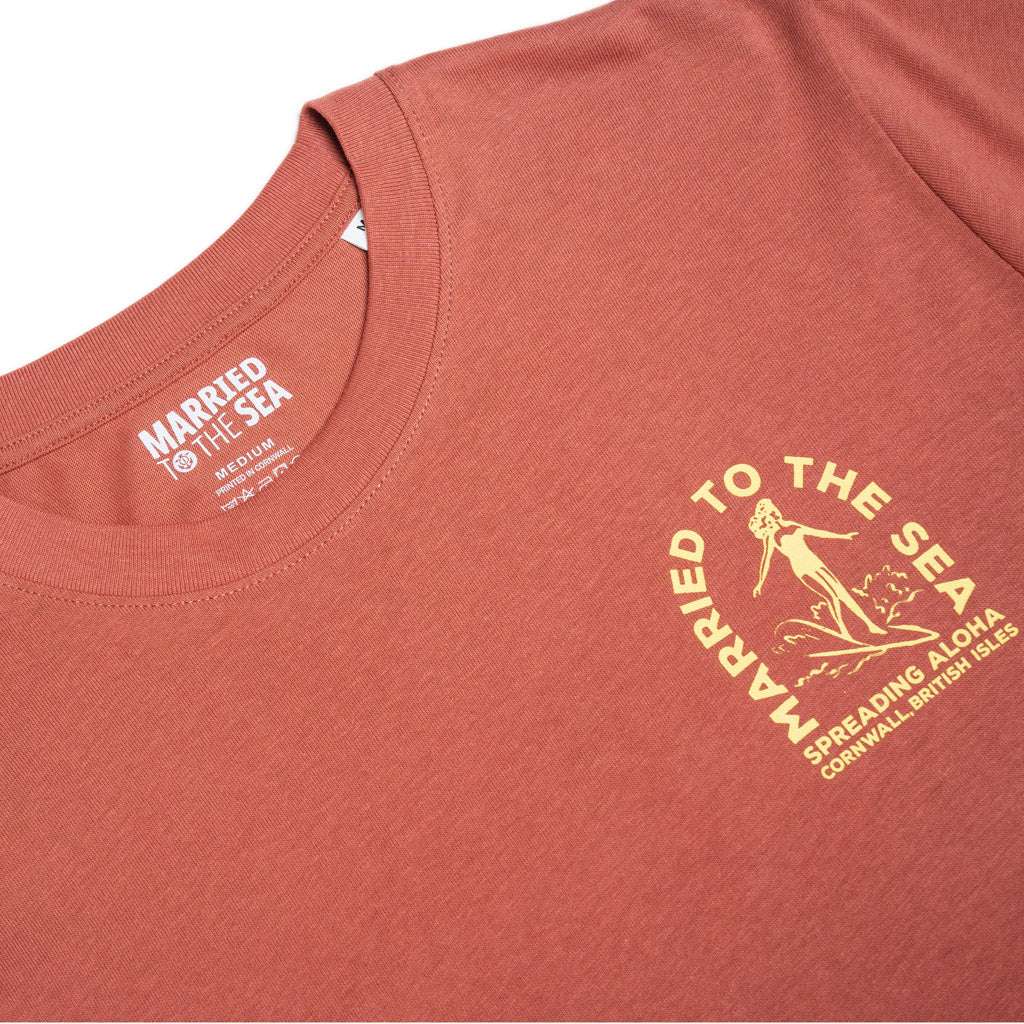 Surfer Girl T-Shirt | Heritage Brown