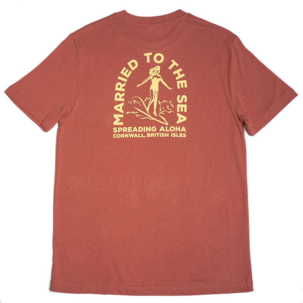 Surfer Girl T-Shirt | Heritage Brown