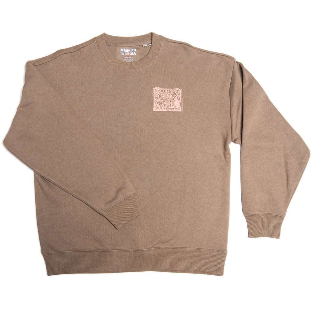 Monster Oversized Sweatshirt | Driftwood