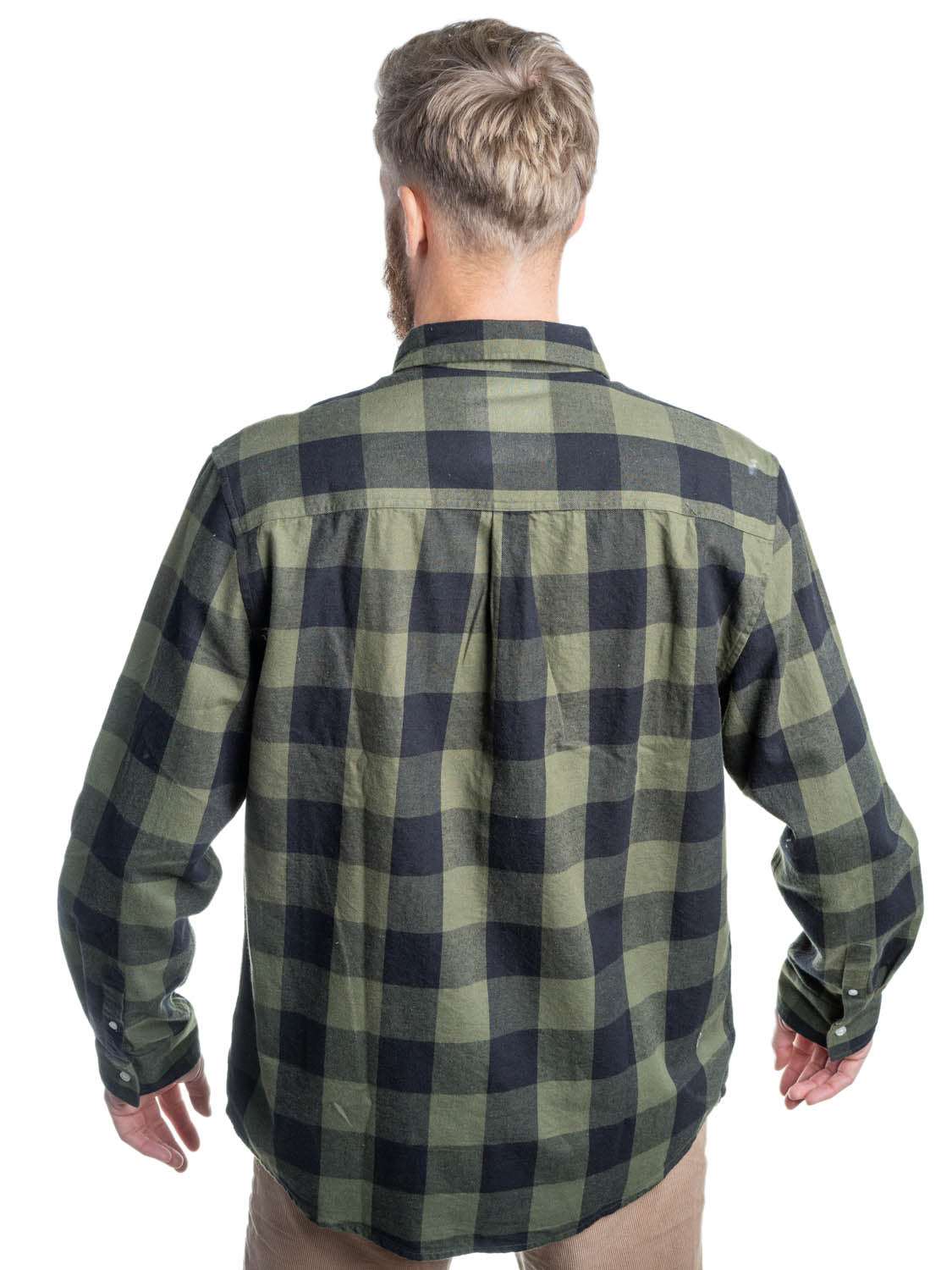 Setty Check Shirt | Army Black