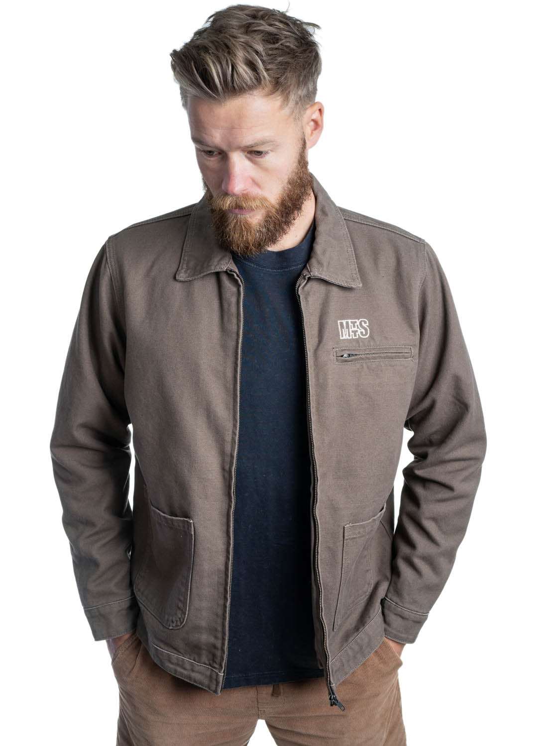 MTTS Canvas Heavy Jacket | Walnut
