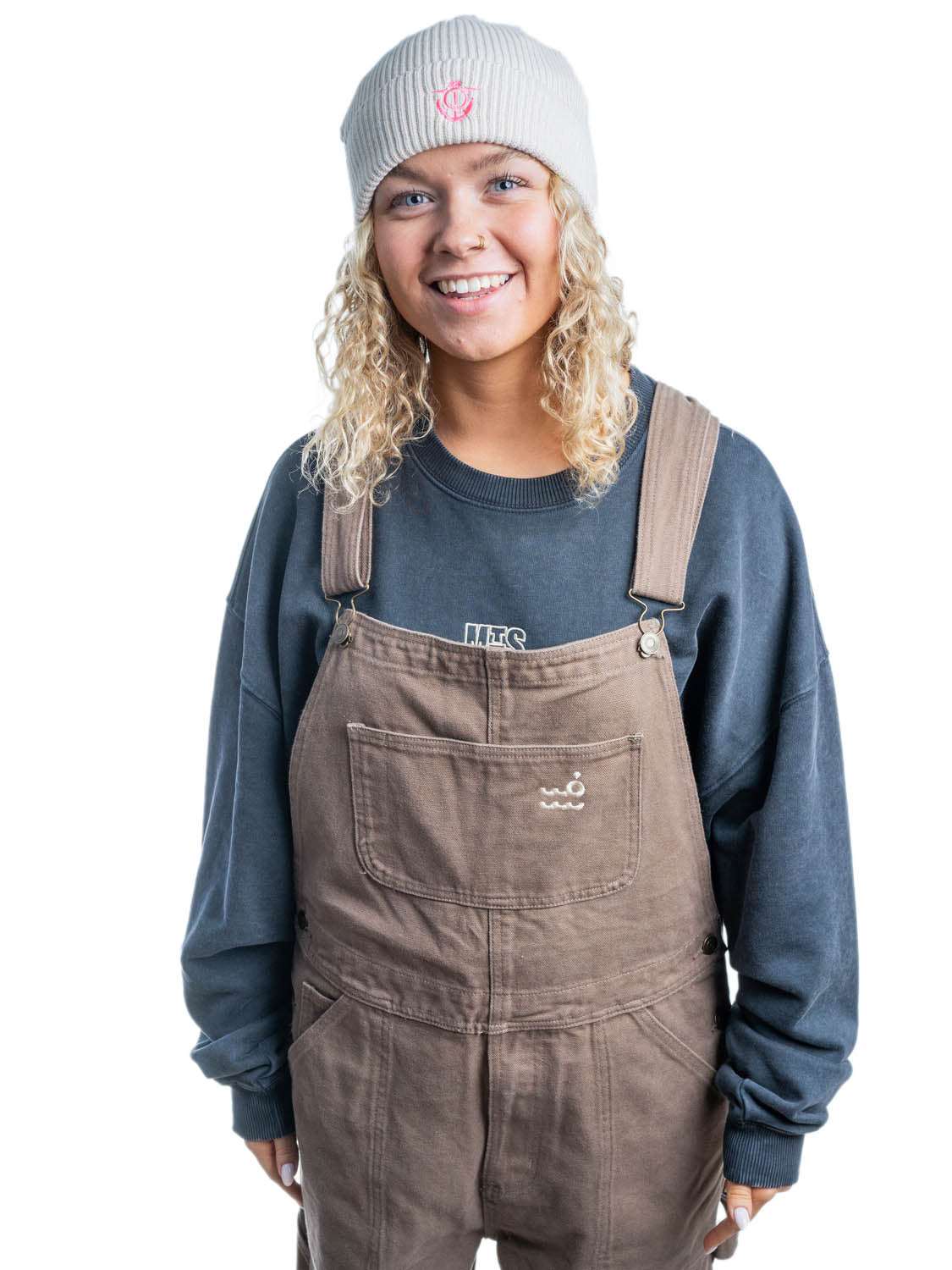 Setty - Duck Canvas Dungaree  - Walnut