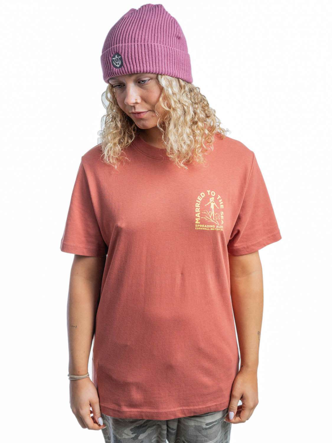 Surfer Girl T-Shirt | Heritage Brown