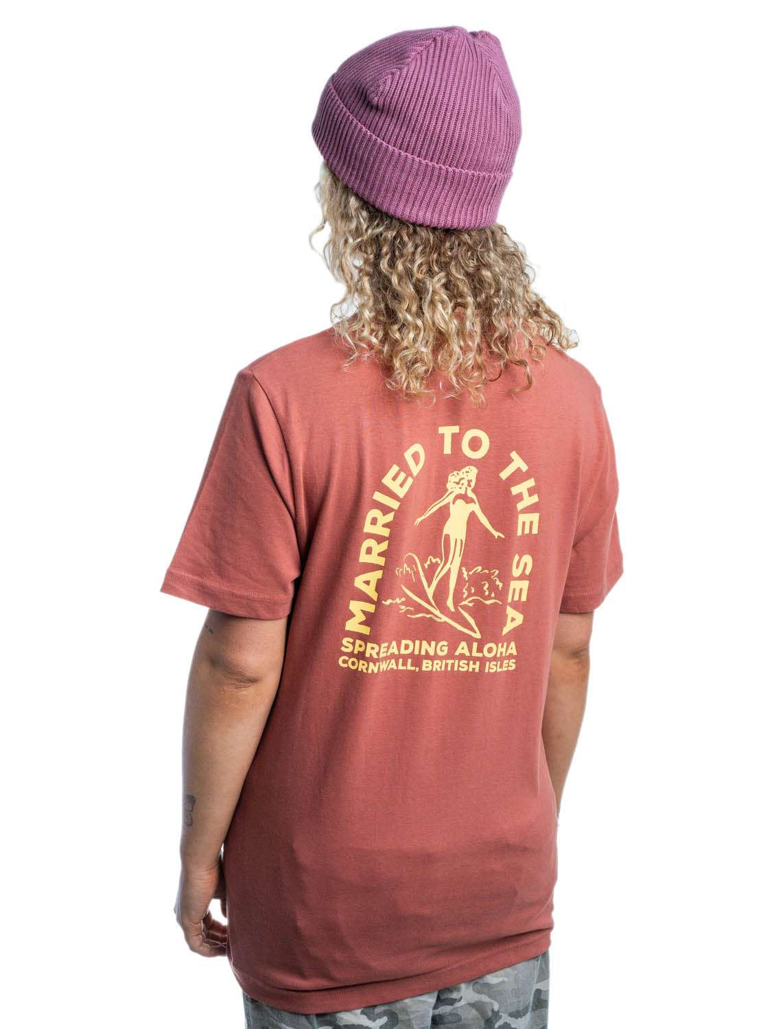 Surfer Girl T-Shirt | Heritage Brown