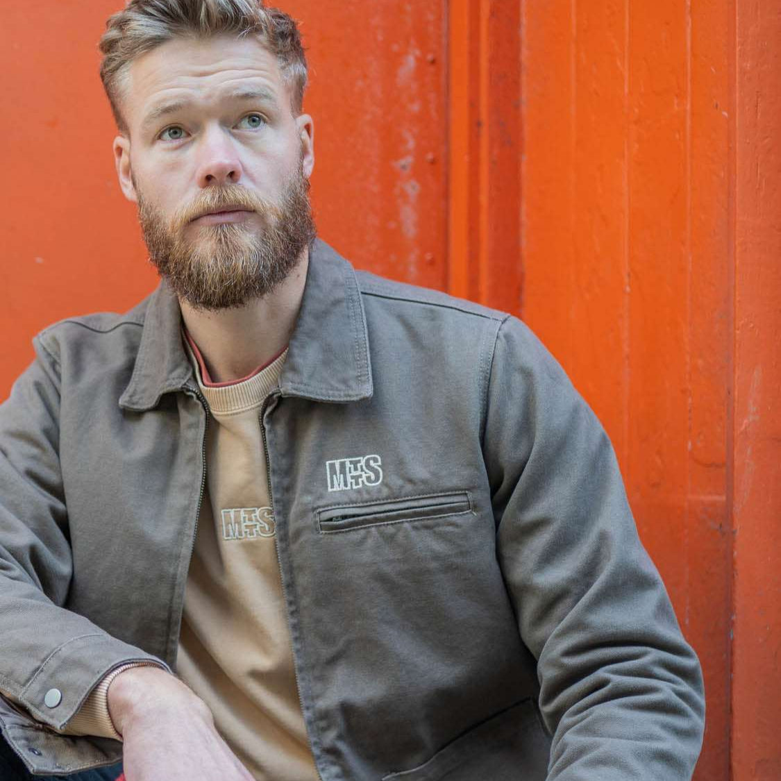 MTTS Canvas Heavy Jacket | Walnut