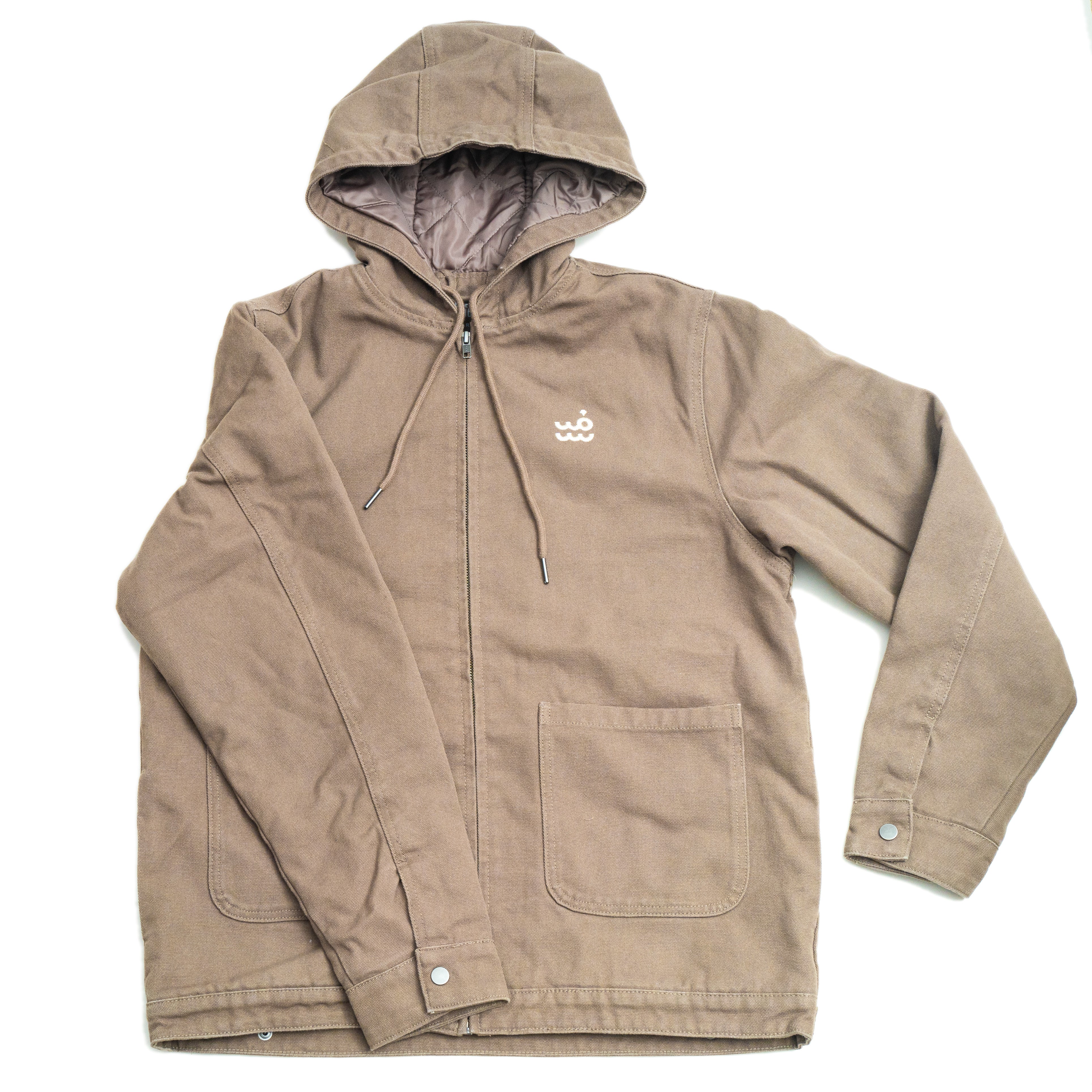 Setty Canvas Hooded Jacket | Walnut – Married to the Sea Surf Shop