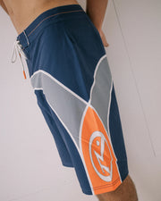 Rusty - Griffin Waist Boardshort | Dark Blue