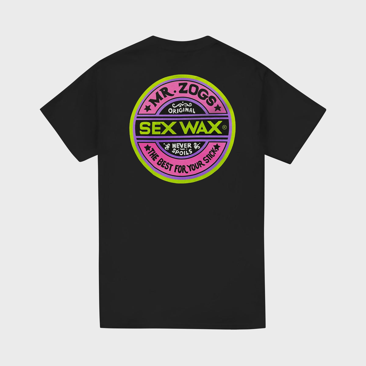 Sex Wax- Fluro T-Shirt | Black