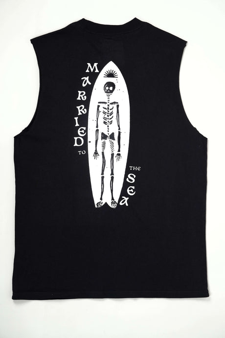 Dead Shred Men's Vest | Faded Black